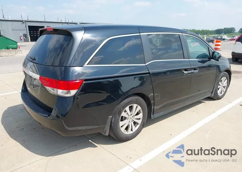 2015 Honda Odyssey Ex-L из США, поврежденный, VIN 5FNRL5H69FB098721